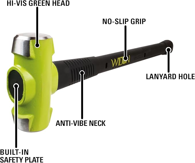 Wilton B.A.S.H 24" Sledge Hammer, 10 Lb Head (21024)
