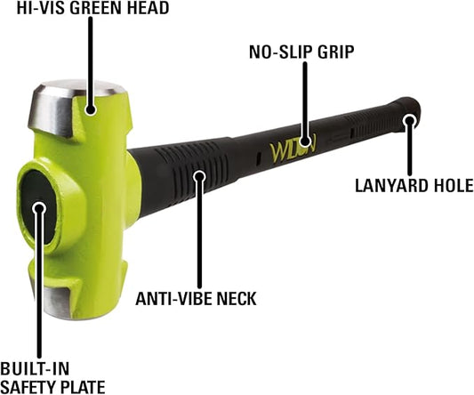 Wilton B.A.S.H 24" Sledge Hammer, 10 Lb Head (21024)
