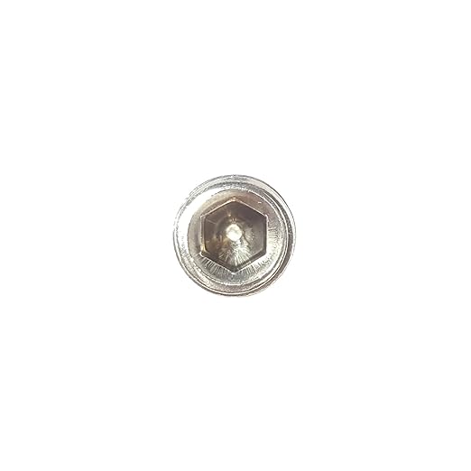 8-32 x 3/4" Socket Set Screws, Full Thread, Allen Socket Drive, Stainless Steel 18-8, Bright Finish, Cup Point, Quantity 50 Pieces by Fastenere