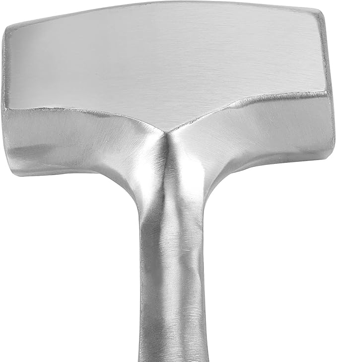 2 Pack 11 Inch 4 Lbs Sledge Hammers, Drilling Hammer, Anti-Slip Crack Hammer with Forged Steel Construction for Home Use, Industrial Use, Car Repair