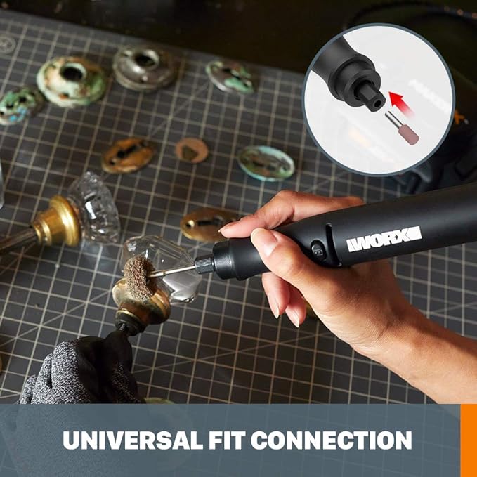 Worx MAKERX WX988L 2pc Crafting Tool Combo Kit - Rotary Tool + Wood & Metal Crafter