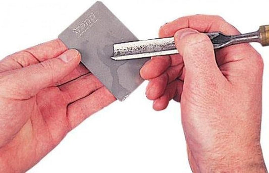 Trend 3-Inch Double-Sided Diamond Sharpening Stone, 1000 & 600 Grit, Credit Card Sized Carvers Honing Stone with Storage Wallet, DWS/CC/FF, Silver