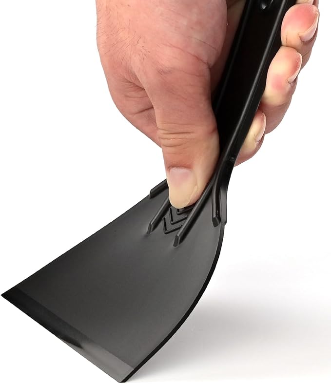 Plastic Putty Knife Set ??3 Pack 2" 4" 6" Flexible Scrapers ??Spackle Knives & Paint Scraper Tools for Drywall Repair, Painting, Patching, Caulking, with 3 Pairs of Gloves