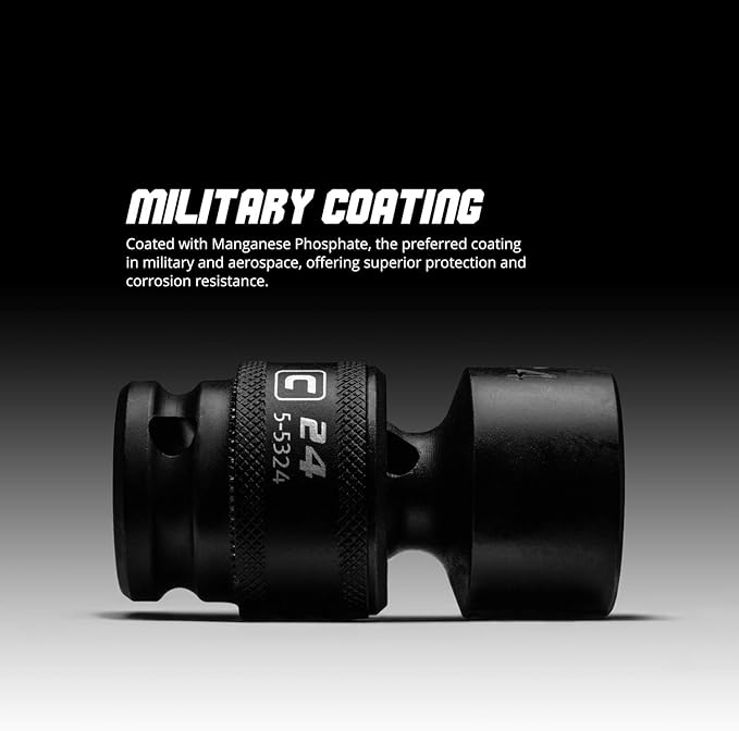 Capri Tools 5/8-Inch Universal Impact Socket, 1/2-Inch Drive, 6-Point, SAE