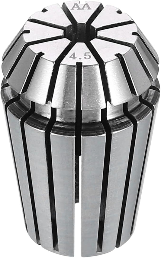 HARFINGTON Spring Collet Chuck ER20 4.5mm 65Mn Spring Steel Precision Router Collets for CNC Engraving Milling Lathe Tool