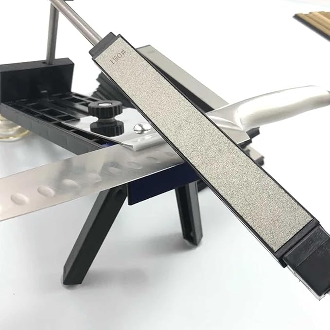 14 Pcs Diamond Sharpening Stones Set, diamond knife sharpening stones with a Non-Slip Base for Ruixin Sharpener