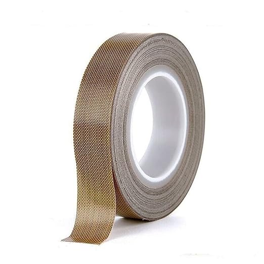 AIYUNNI Teflon Tape,1/2-inch x 33 Feet x 0.18mm Low Friction Tape High Temp Adhesive Tape,Abrasion Resistant,Surface Protection for Wood,Drawer,Cabinet,Furniture,Vacuum Sealer & Hand Impulse Sealers