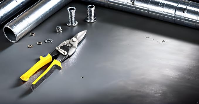 10" Straight Aviation Snips Metal Shears Tin Metal Cutting Shears