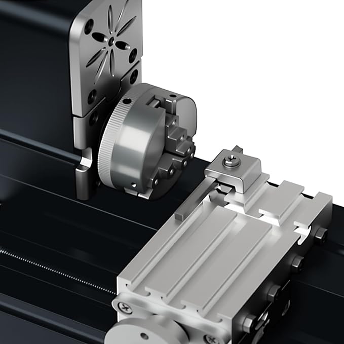 All-metal Miniature Lathe 36W 20000rpm Didactical Mini metal Lathe Machine for Hobbyist Woodworking Craft