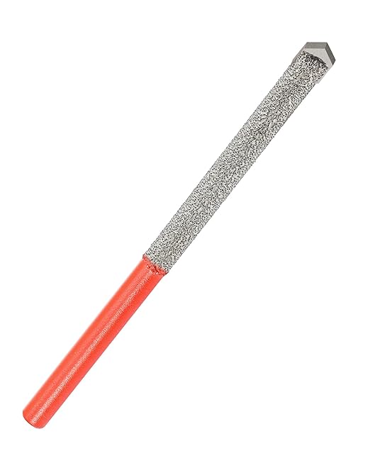 DT-DIATOOL Diamond Mortar Raking Bit - Tuck Pointing Bit with Carbide Tipped for Granite Marble Concrete Masonry Stone Removals Vacuum Brazed Bit (7.2 * 74mm)