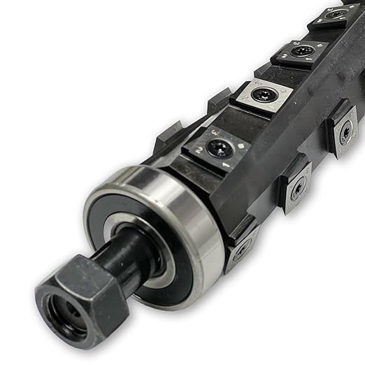 Helical Cutterhead for Dewalt Planer Dw735/Dw735x with 4 Rows of Carbide Inserts, Includes Spare Screws and Blades, DW735 Woodworking Tool