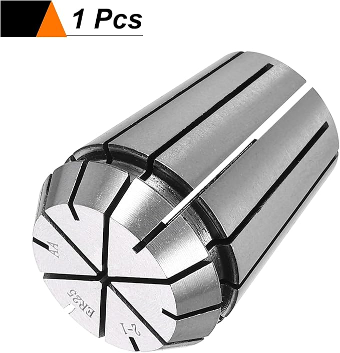 HARFINGTON Spring Collet Chuck ER25 2mm 65Mn Spring Steel Precision Router Collets for CNC Engraving Milling Lathe Tool