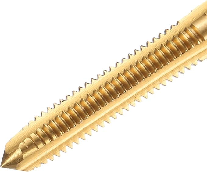 uxcell Metric Thread Tap M6 x 1 H2 120mm Straight Flute Screw Thread Milling Machine Taps Threading Tapping Repair Tool