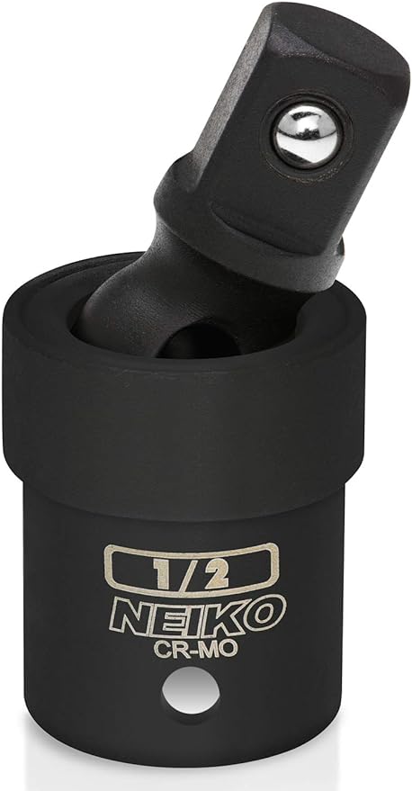 NEIKO 02430A 1/2??Drive Universal Joint Swivel Socket Adapter | Cr-Mo Impact Grade