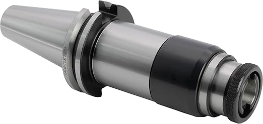 CAT 40 Taper Floating Tap Holder Set, Quick Change, Positive Drive, with 8 pcs Adapters for #5 to 1/2" Taps