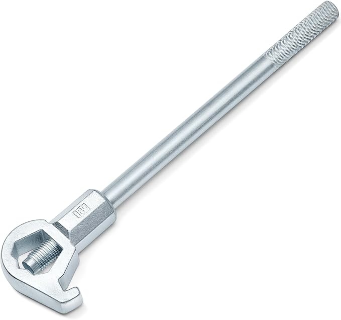 Tandefio 1 Pcs Fire Hydrant Wrench tool Heavy Duty Adjustable, Fits 1-1/2" to 6" Bolt Head Sizes, Fire Equipment Hydrant Wrench for Loosening Caps and Opening Valves, Tightening Nuts, Pipes