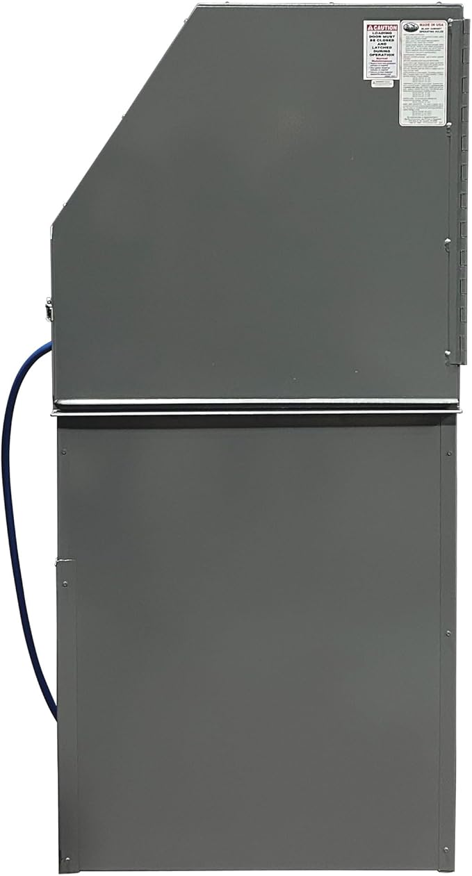 Skat Blast TP Tools USA 2846FP Abrasive Sandblast Sandblasting Cabinet with HEPA Vacuum, 46" W x 28" D x 28" H Work Area, Made in USA