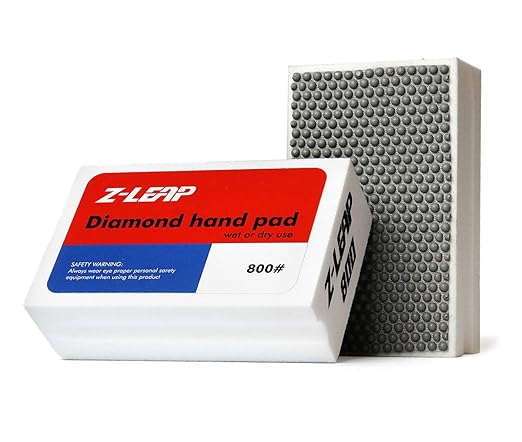 Diamond Hand Polishing Pads Grit 800 for Granite Marble Concrete Glass Sanding Block