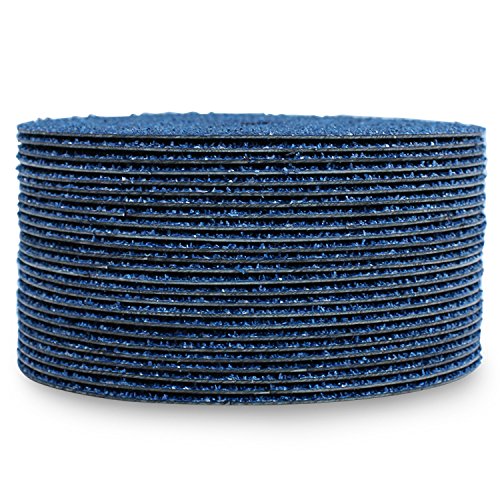 BHA Zirconia Resin Fiber Grinding and Sanding Discs, 7??x 7/8?? 120 Grit - 25 Pack