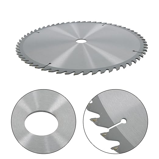 WFLNHB Alloy Woodworking Saw Blade 12 Inch 60 Tooth Circular Saw Blade with 25.44mm Arbor Hole Fit for Wood, Plywood Smooth Cutting
