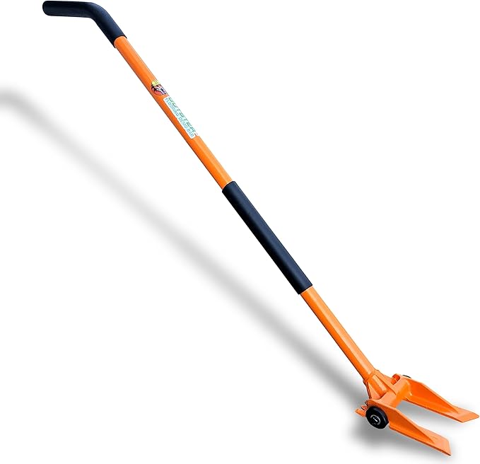 Gutster 60??Demolition Pry Bar & Crowbar ??Round Handle Wrecking Bar for Ceiling & Wall Demo ??Heavy Duty Nail Puller Tool for Contractors, Firefighters & Home Renovations