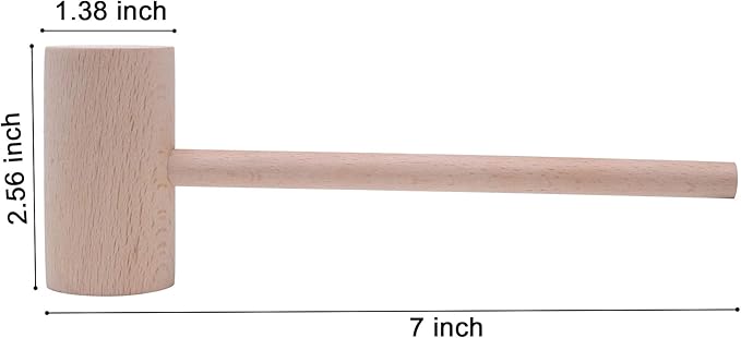 6PCS Wooden Crab or Lobster Mallets