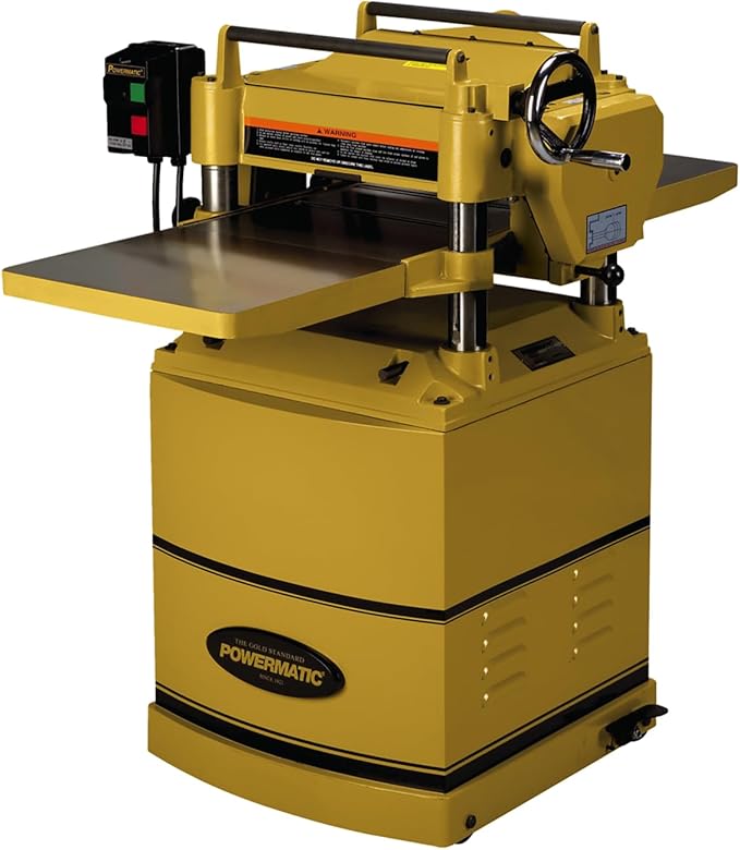 Powermatic 15-Inch Planer, Helical Cutterhead, 3 HP, 230V 1Ph (Model 15HH)
