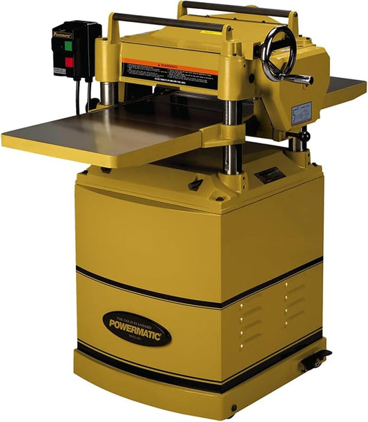 Powermatic 15-Inch Planer, Helical Cutterhead, 3 HP, 230V 1Ph (Model 15HH)