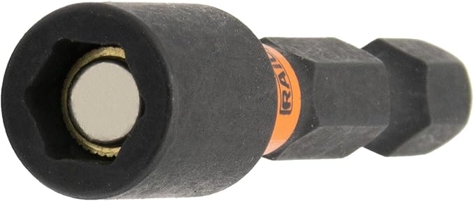 Railer Screwdriver Bit Set For Electricians - Premium S2 Steel Impact Driver Bits & Nut Drivers Set With A Magnetizer Bit Holder & Carabiner