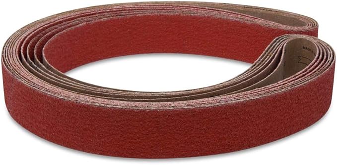 Red Label Abrasives 2X72 Ceramic Grinding Belts 36 Grit EdgeCore Sanding Belts, 6 Pack Grinding Belt - Belt Sander Sandpaper Sanding Block Sander Tool Belt Sanders for Woodworking