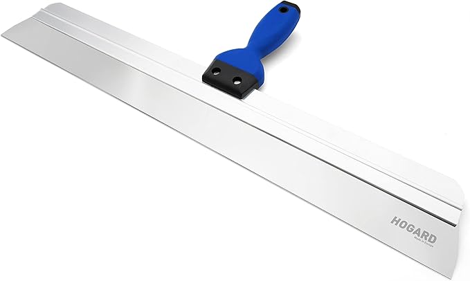 HOGARD Pro Taping Knife 24" - Stainless Steel Drywall Skimming Blade, Paint Scraper, Putty Knife, Essential Taping Tool