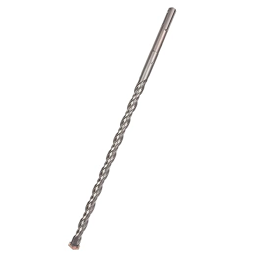 1/2 Inch x 12 Inch SDS Plus Rotary Hammer Drill Bit, Carbide Tipped for Brick, Stone, and Concrete Version 2 (1/2" x 10" x 12")