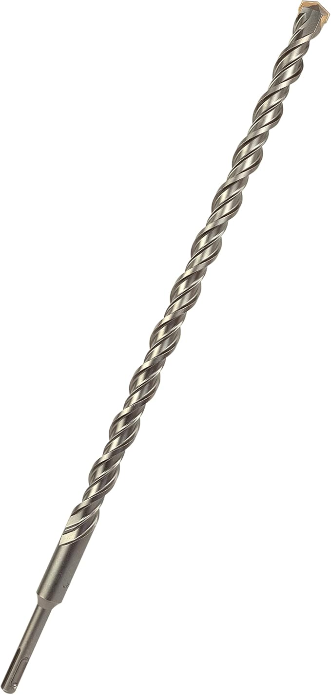 3/4 Inch x 18 Inch SDS Plus Rotary Hammer Drill Bit, Carbide Tipped for Brick, Stone, and Concrete (3/4" x 16" x 18")