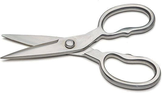 Heavy Duty Kitchen Scissors - Multipurpose Forged Stainless Steel Scissors for Meat, Chicken, Fish, and Herbs - 8.25 Inch Kitchen Shears that Come Apart for Easy Cleaning by Kings County Tools