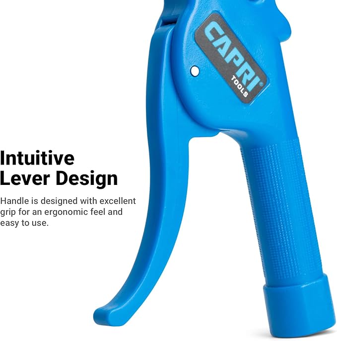 Capri Tools 5 in. and 12 in. Air Blow Gun Kit with Rubber Tips