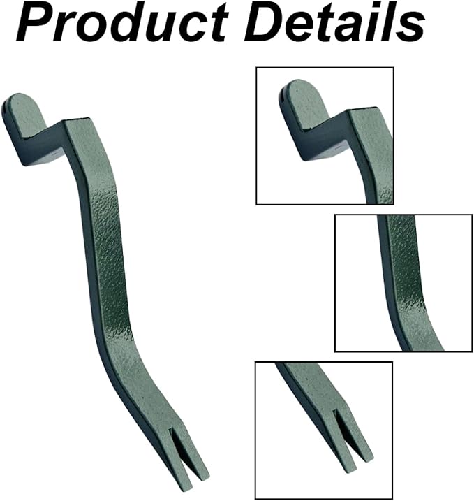 1 Pcs Roof Shingle Nail Puller, Heavy Duty Shingle Removal Tool for Safe Roof Shingle Replacement Roofing Tool and Equipment, Green