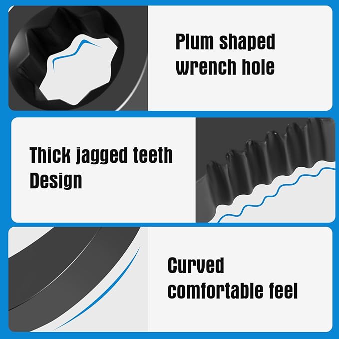 pry bar wrench adapter竊똇alf Shaft Removal Car Repairing Tools 竊똇alf Shaft Removal Tool 竊?025 Upgraded version1/2"pry bar wrench adaptor head竊똦igh quality Crowbar Adapter