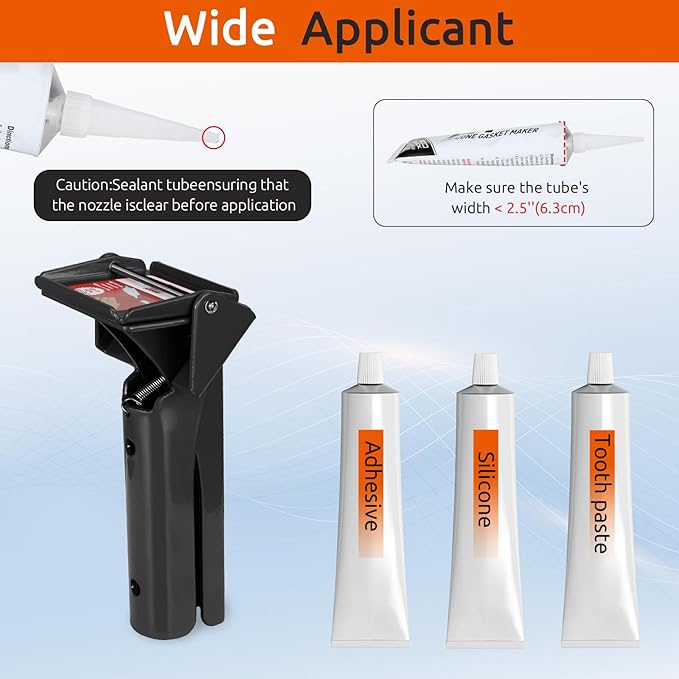 RTV Silicone Tube Extrusion Tool竊똄fficient RTV Silicone Tubes Squeezer Dispenser, Maximize Reduce Material Waste