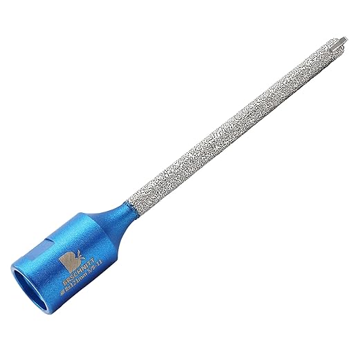 Diamond Mortar Raking Bit - BRSCHNITT Mortar Raking Tuck Pointing with Carbide Tipped for Granite Marble Concrete Masonry Stone Removals Vacuum Brazed Bit 5/8-11 Thread (8 * 121mm 5/16"* 4-4/5")