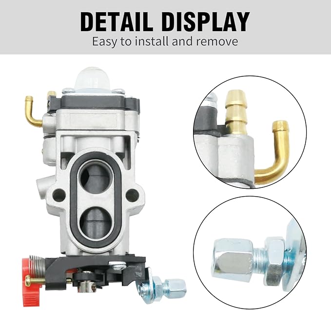 581156101 544363001 Carburetor Carb Kit, Replacement for Redmax EBZ7500 Back Pack Blower, with 512654101 Pre Air filter Kit
