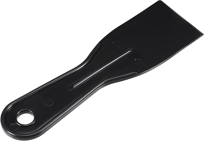 uxcell Putty Scraper 2" ABS Plastic Spatula Drywall Patch Repair Spreader Wall Covering Smoother Black 4Pcs