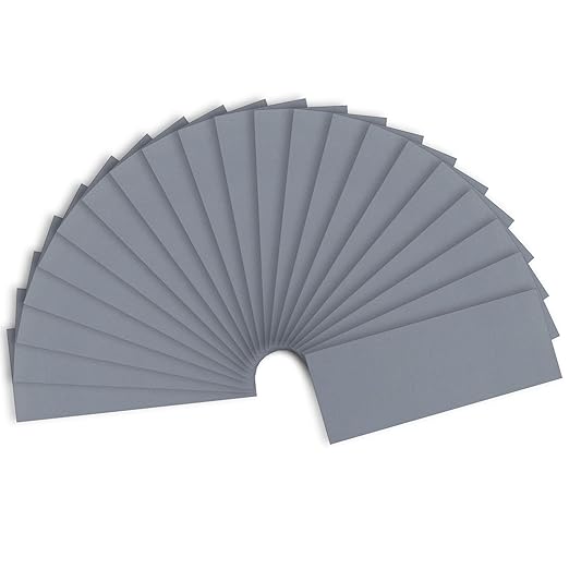 Sandpaper 2500 Grit, Wet Dry Sanding Sheets 9x3.6 inch for Wood Furniture Finishing, Metal Sanding and Automotive Polishing,21 -Sheet
