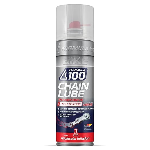 Power Drive Spray eBike Chain Lube ??Lubricant for Electric Bikes ??Durable Corrosion & Wear Protection, Friction Reduction, Race Day Blend ??300ml Aerosol (10.14 oz)