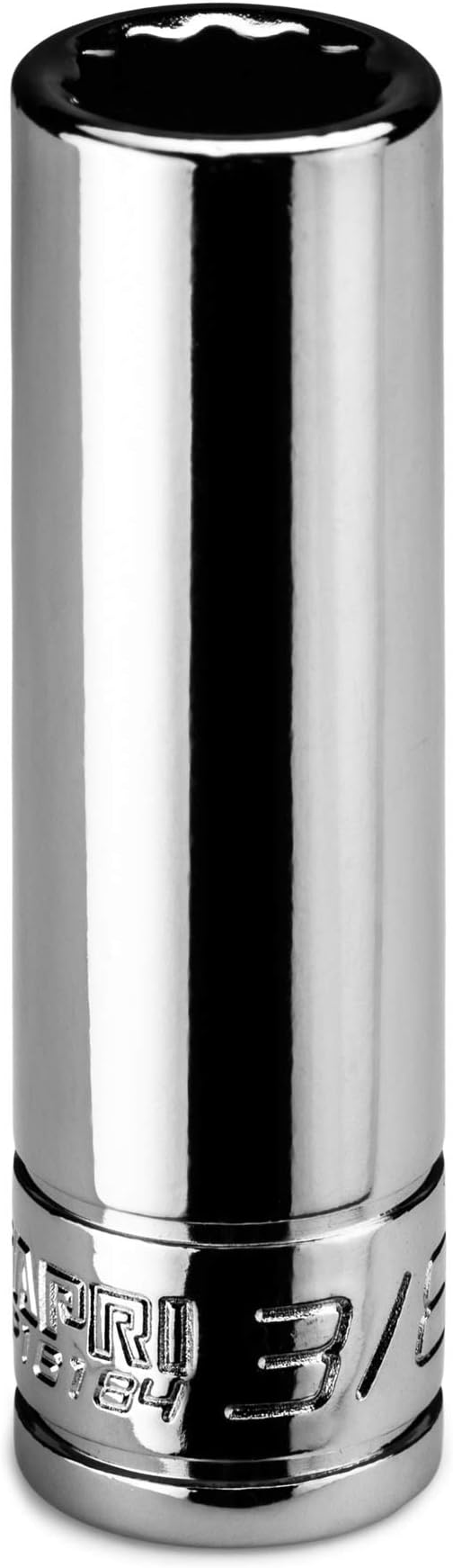Capri Tools 3/8 in. Deep Socket, 1/4 in. Drive, 12-point, SAE