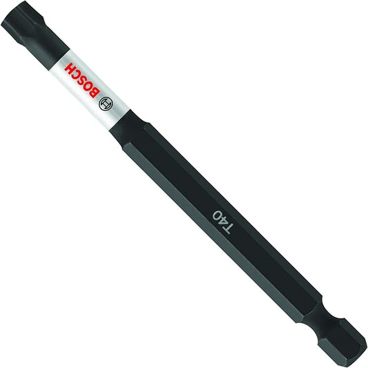 BOSCH ITT403501 1-Piece 3-1/2 In. Torx #40 Impact Tough Screwdriving Power Bit