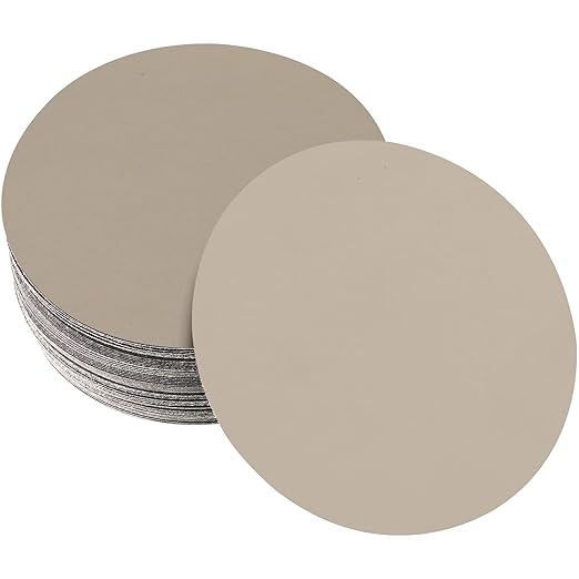 20PCS 6 inch Silicon Carbide Sanding Discs 3000 Grit, Wet Dry Orbital Sander Hook and Loop Sandpaper Disc Ultra Fine Grit, Best for Metal,Automotive Precision Polishing