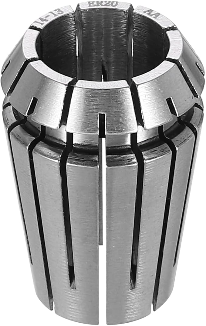 HARFINGTON Spring Collet Chuck ER20 14mm 65Mn Spring Steel Precision Router Collets for CNC Engraving Milling Lathe Tool