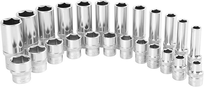 OEMTOOLS 22963 24-Piece Metric Socket Set