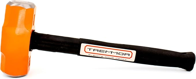 TREMMOR | IRON CORE Sledge Hammer (8 LB. Head, 16 inch Handle)