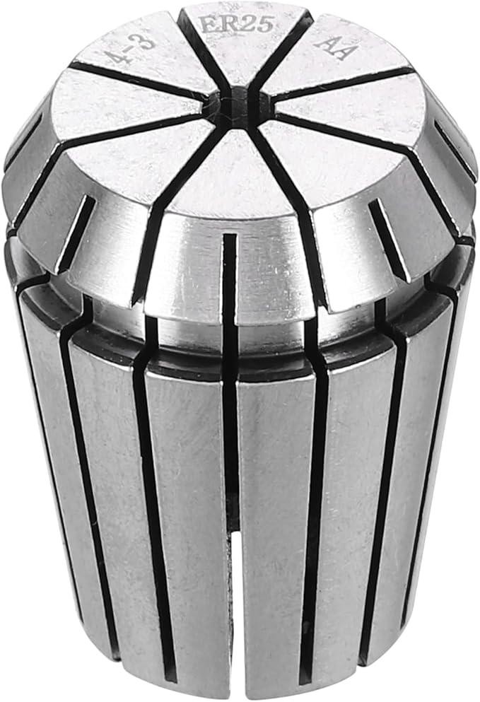 HARFINGTON Spring Collet Chuck ER25 4mm 65Mn Spring Steel Precision Router Collets for CNC Engraving Milling Lathe Tool